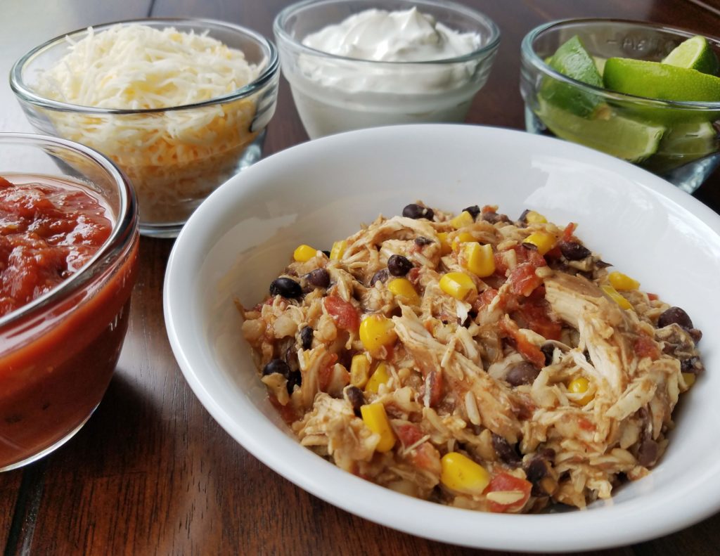 Slow Cooker Southwest Chicken Bowls